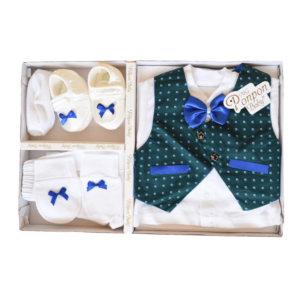 Newborn Baby Boy Gift Set- Green