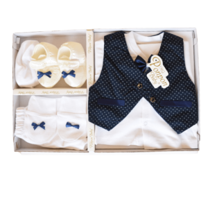 Newborn Baby Boy Gift Set - Navy Blue