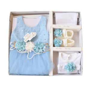 Newborn Baby Girl Gift Set - Sky Blue