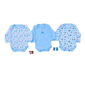 Newborn Bodysuit Set – Pack of 3