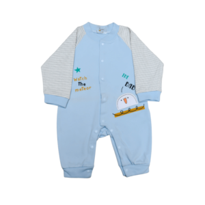 Stylish Everyday Romper- Blue