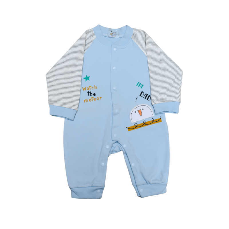 Stylish Everyday Romper- Blue