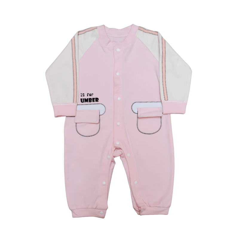 Stylish Everyday Romper- Soft Pink