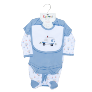 Baby Boy Starter Set- 4Pc