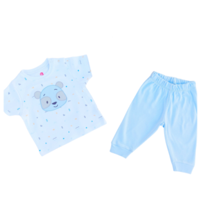 Soft Pajama Set - Blue