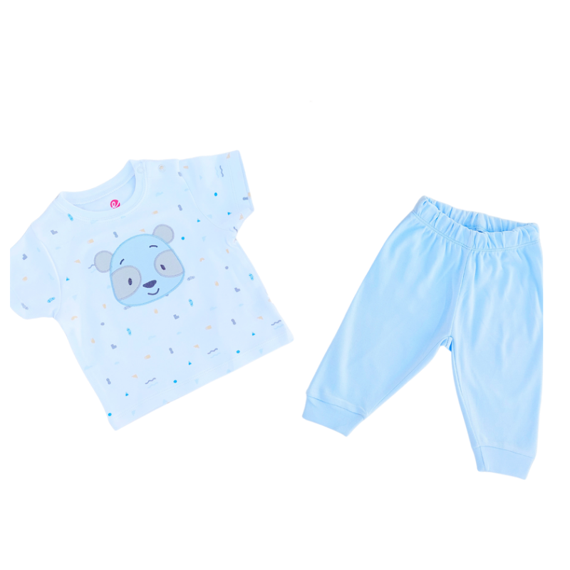Soft Pajama Set - Blue