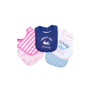 Set Of 5 Bibs - Girls