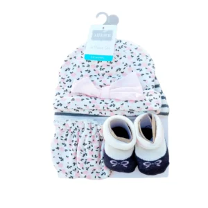 Baby Girl Cap Giftset