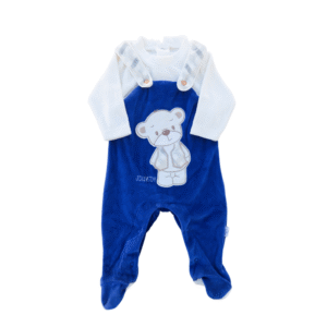 Velvet Footed Romper